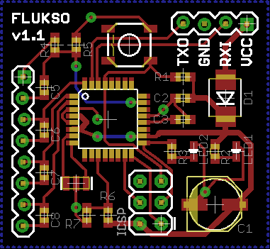 Flukso sensor board v1.1